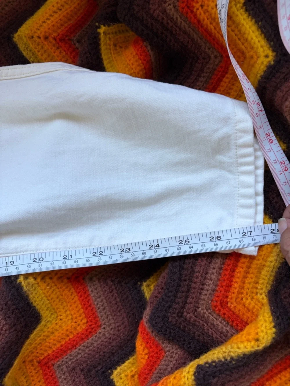 J Crew Tie-waist camp pant sz S, Cream